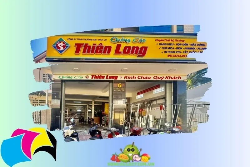 Quảng cáo Thiên Long Tiền Giang