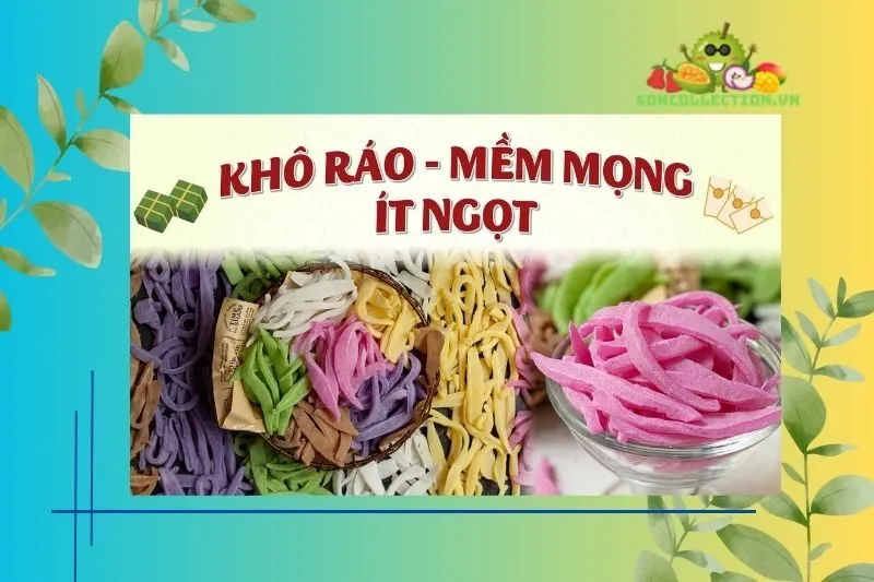 Các loại mứt dừa Tiền Giang nổi tiếng