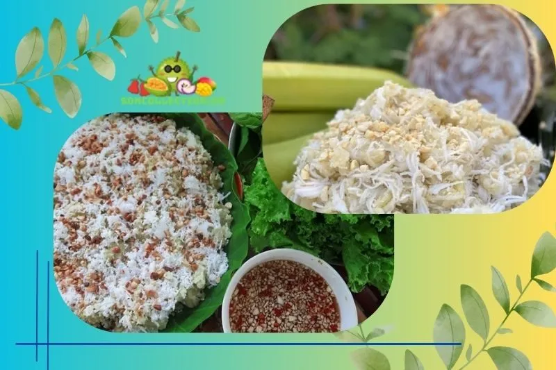 Cách làm chuối quết dừa Tiền Giang