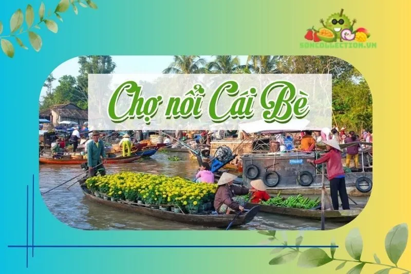Những Hoạt Động Đặc Sắc Tại Chợ Nổi Cái Bè