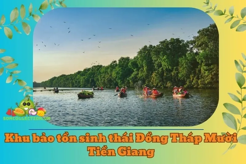 khu bảo tồn sinh thái Đồng Tháp Mười Tiền Giang
