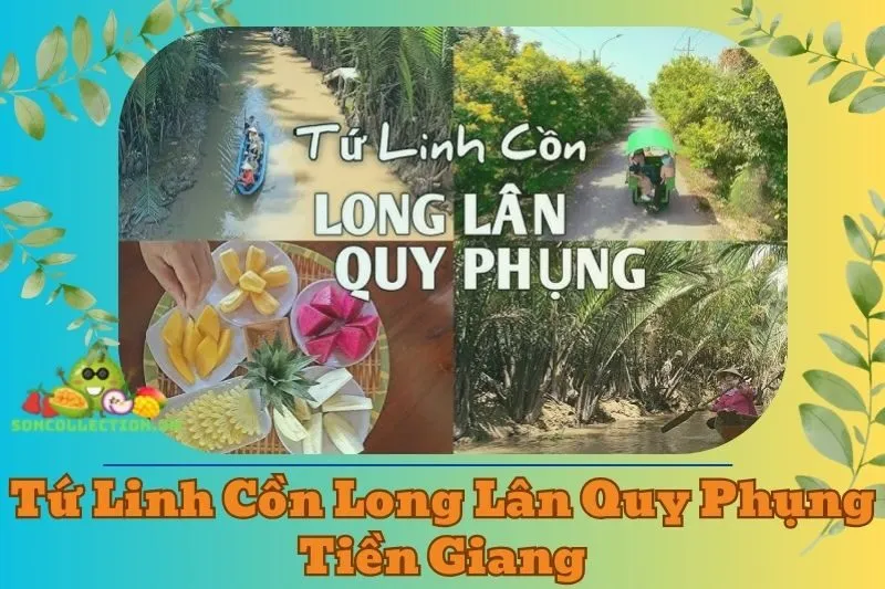 Tứ Linh Cồn Long Lân Quy Phụng Tiền Giang